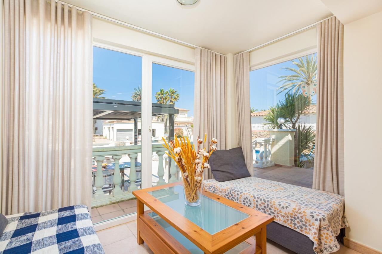 Welcs Villa Falconera 017 Emp Con Piscina Privada Empuriabrava Bagian luar foto